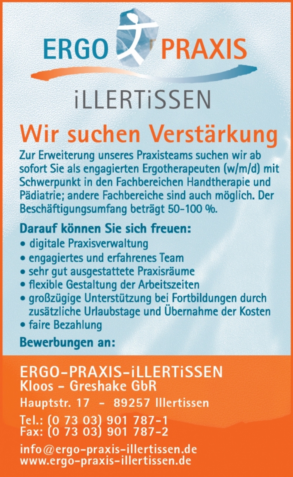 Wir suchen Verstärkung